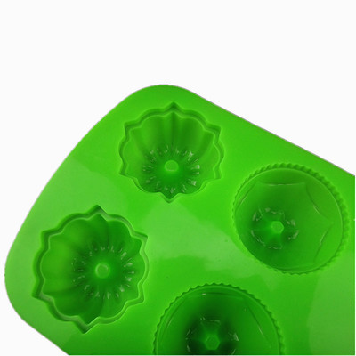 硅胶蛋糕模具新选择 慈溪市天厨电子商务经营部新款六连咕噜话与布丁手工皂模全解析